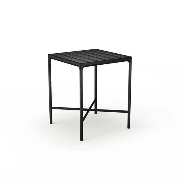 HOUE - FOUR baaripöytä 90x90 cm - Musta