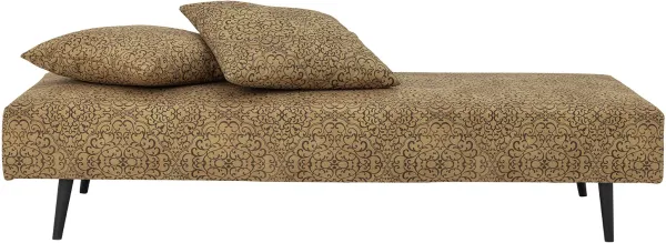 Gulli, Daybed, keltainen, H43x80x200 cm, puuvilla