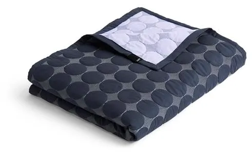 HAY Mega Dot Organic Päiväpeite 235x245 Midnight Blue